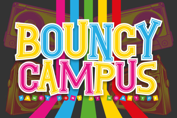 Bringing Retro Vibes to Life with Bouncy Campus