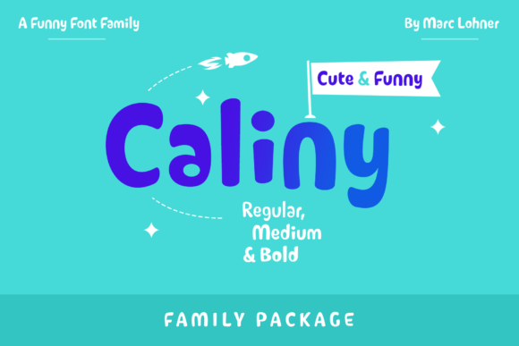 Bringing Youth and Joy to Your Designs with the Caliny Display Font