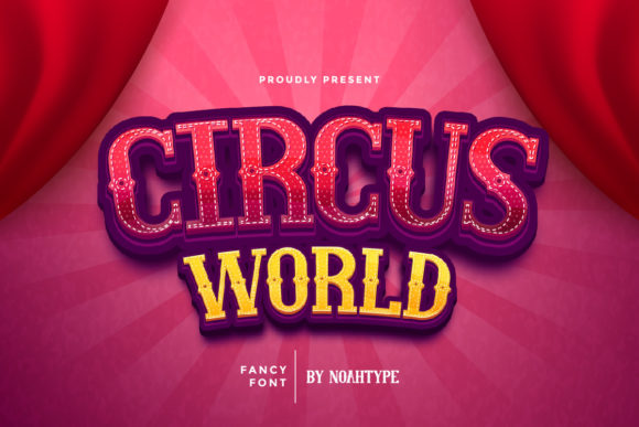 Circus World: A Strategic Approach to Western-Themed Typography