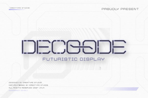 Decoode Futuristic Display: Elevating Design with Sci-Fi Elegance