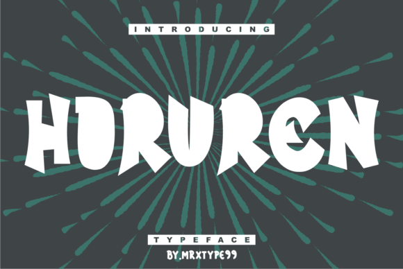 Horuren: The Bold Shift in Modern Digital Typography