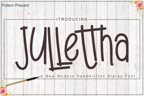 Jullettha and Mellita: The Quirky Display Font for Memorable Branding