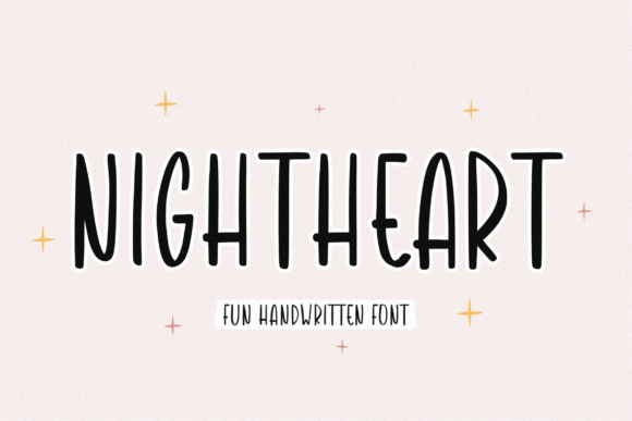 Nightheart: Bold Typography for Impactful Branding