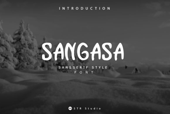 Sangasa: The Quirky Display Font That Brings Personality to Every Project