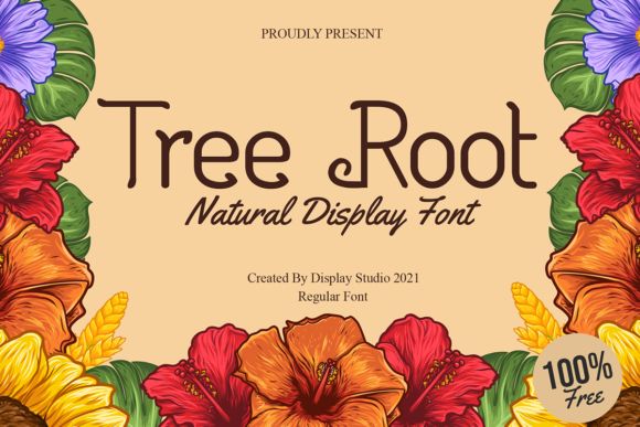 Tree Root: A Natural Display Font for Authentic Branding