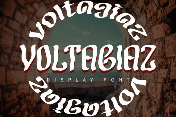 Voltagiaz: The Bold Display Font That Redefines Creative Expression