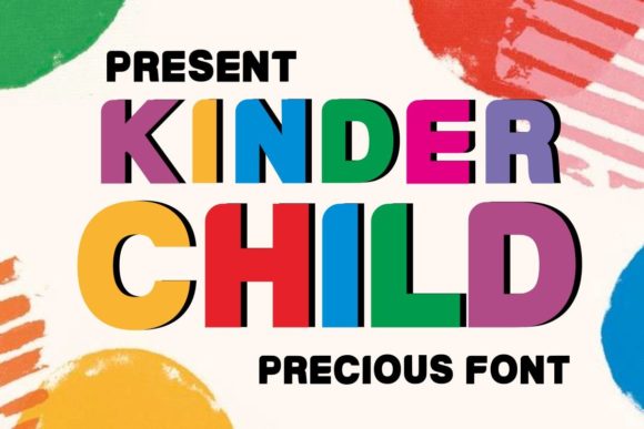 Why Kinder Child Stands Out in a Sea of Playful Typefaces